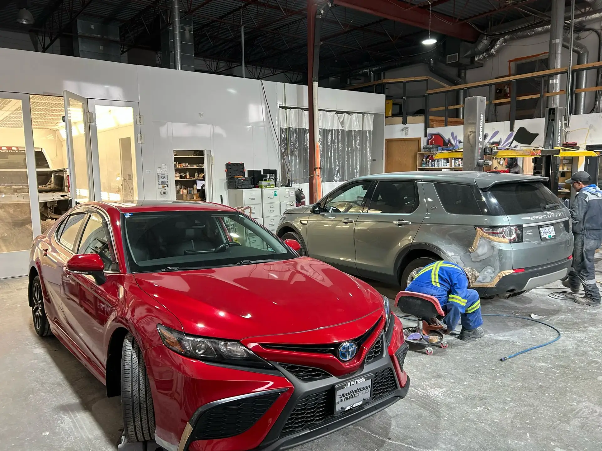Car dent repair service at Rayan Auto Body in Maple Ridge